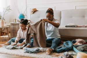 From Chaos to Calm: Purging and Organizing Your Family’s Clothing