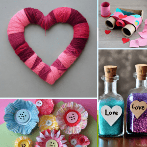 Crafting Love: Valentine’s Day Crafts for Kids and Adults