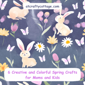 6 Creative and Colorful Spring Crafts for Moms and Kids