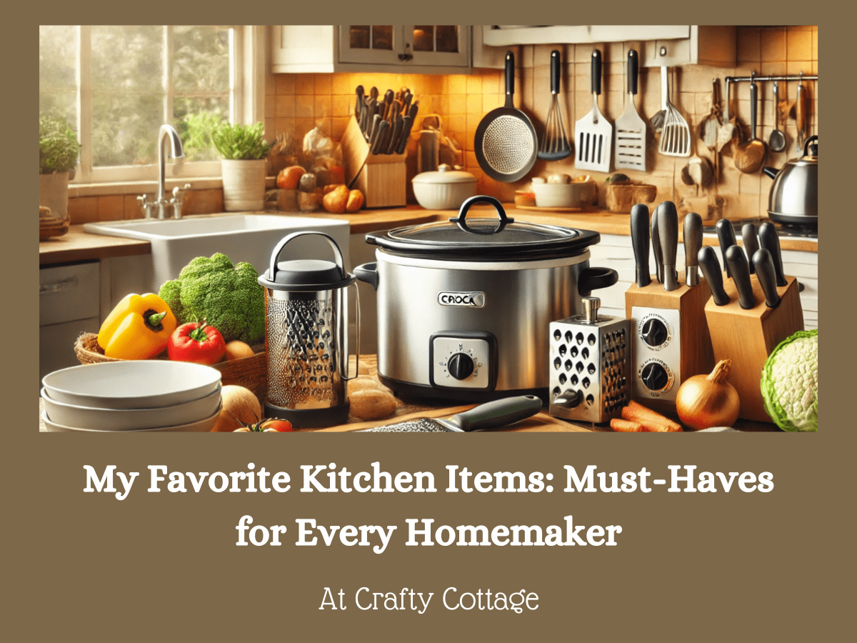 My Favorite Kitchen Must Haves for Every Homemaker