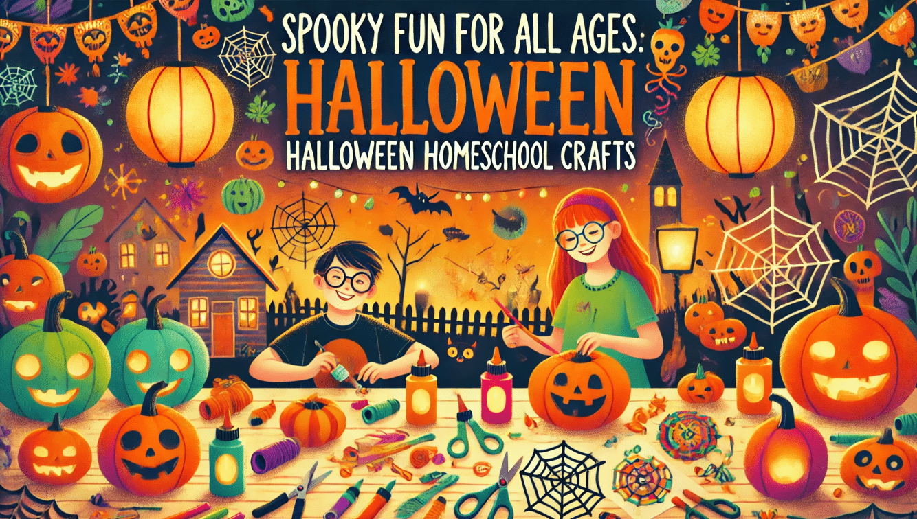 Spooky Fun for All Ages: 8 Easy Halloween Crafts for Homeschool